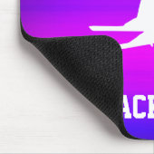 Sneeuwski; Vibrant Violet Blue en Magenta Muismat (Hoek)