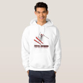 Sneeuwskiën Hoodie (Voorkant volledig)