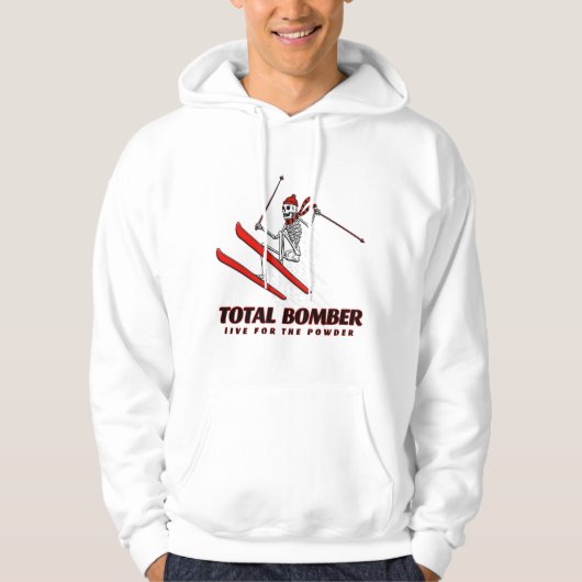 Sneeuwskiën Hoodie (Voorkant)