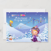 Sneeuwskiën op uitnodiging (Voorkant)