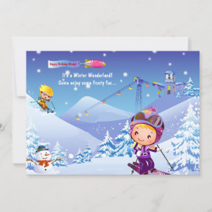 Sneeuwskiën op uitnodiging