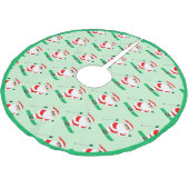 sneeuwskiër kerstboom rok (Gekanteld)