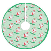 sneeuwskiër kerstboom rok (Voorkant)