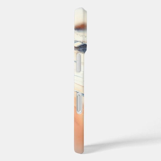 Sneeuwskiërs in Waterverf Case-Mate iPhone Case (Achterkant / Rechts)