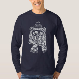 Sneeuwskireis Funny Ski Beer Winter T-shirt