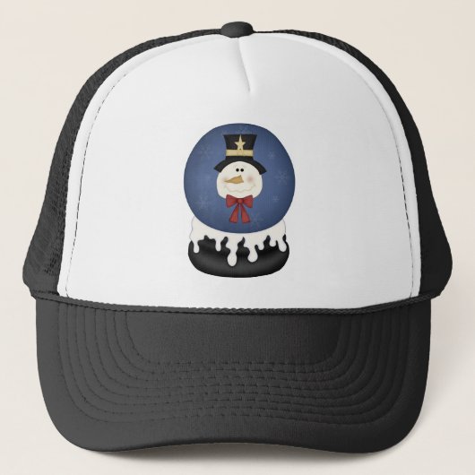 Sneeuwsneeuwwereldbol Trucker Pet (Voorkant)