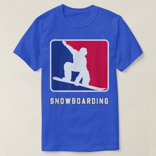 sneeuwsnowboarde skisport wintersport sneeuwboarde t-shirt (Design voorkant)
