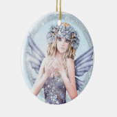 Sneeuwsparkel Keramisch Ornament (Rechts)