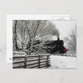 Sneeuwspoor Briefkaart (Voorkant / Achterkant)
