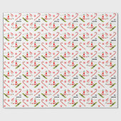 Sneeuwsportevenement cadeau cadeaupapier (Vlak)