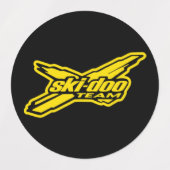 Sneeuwsportploeg Labels (Design 2)