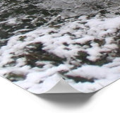 Sneeuwstappen Poster (Hoek)