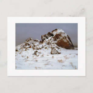 "Sneeuwstenen" Briefkaart