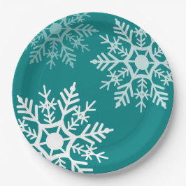 Sneeuwsterren - Kerstmis - Papieren bord