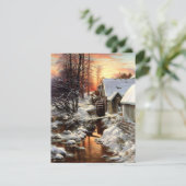 Sneeuwstilte van Joseph Farquharson Kaart (Staand voorkant)