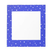 sneeuwStippen Notitieblok (Voorkant)