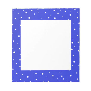 sneeuwStippen Notitieblok