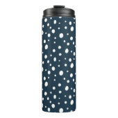 sneeuwStippen Thermosbeker (Voorkant)