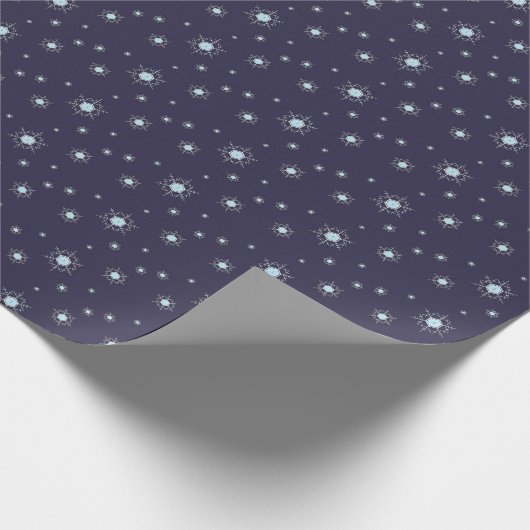 sneeuwstootje cadeaupapier (Hoek)