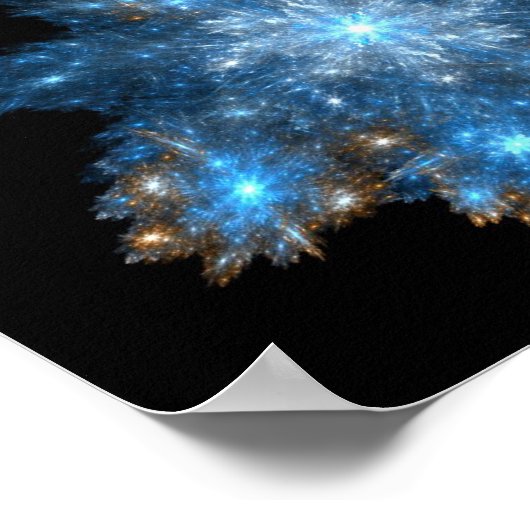 Sneeuwstorm (10x8) poster (Hoek)