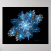 Sneeuwstorm (10x8) poster (Voorkant)