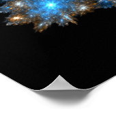 Sneeuwstorm (20x16) poster (Hoek)