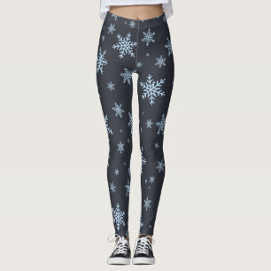 Sneeuwstorm bij nacht leggings