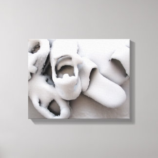 Sneeuwstorm, Boston, 11x14 Canvas Print