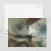 SneeuwStorm Briefkaart (Voorkant / Achterkant)