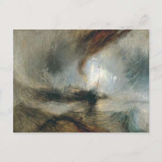 SneeuwStorm Briefkaart (Voorkant)