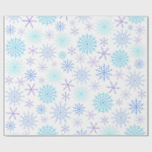 Sneeuwstorm Cadeaupapier (Vlak)