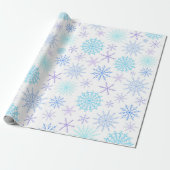 Sneeuwstorm Cadeaupapier (Uitgerold)