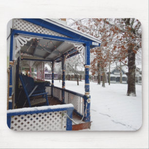 SneeuwStorm in Cottage City - Martha's wijngaard Muismat