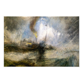 SneeuwStorm | JMW Turner | Foto Afdruk