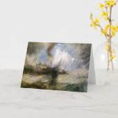 SneeuwStorm | JMW Turner | Kaart (Gele Bloem)