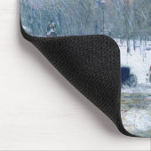 Sneeuwstorm, Madison Square. Fine Art Gift Mousepa Muismat (Hoek)