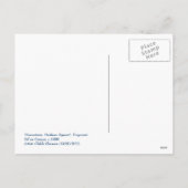 Sneeuwstorm, Madison Square. kerstBriefkaart Feestdagenkaart (Achterkant)