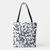 Sneeuwstorm schouderschouder Canvas tas (Achterkant)