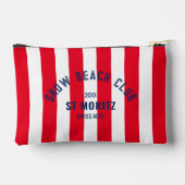Sneeuwstrandclub Red Cabana Stripe Winter Etui (Achterkant)