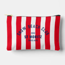 Sneeuwstrandclub Red Cabana Stripe Winter