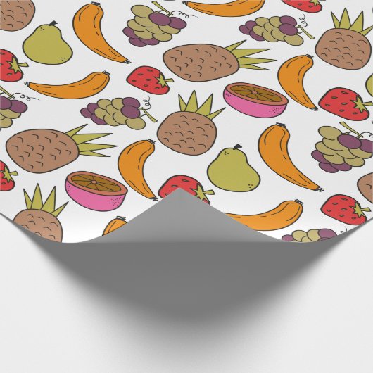Sneeuwsvrucht 33 - Fruit Cadeaupapier (Hoek)
