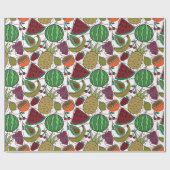 Sneeuwsvrucht | Fruit aardoppervlak 25 Cadeaupapier (Vlak)