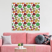 Sneeuwsvrucht | Fruit aardoppervlak 25 Canvas Afdruk (Insitu (Woonkamer))