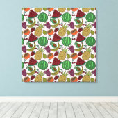 Sneeuwsvrucht | Fruit aardoppervlak 25 Canvas Afdruk (Insitu (Houten vloer))