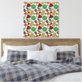 Sneeuwsvrucht | Fruit aardoppervlak 25 Canvas Afdruk (Insitu (Slaapkamer))