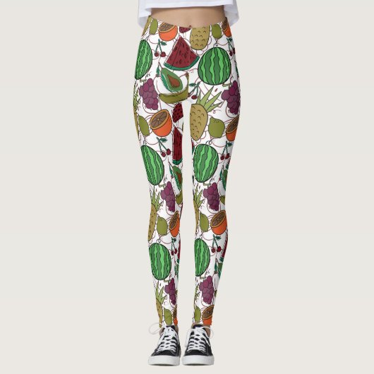 Sneeuwsvrucht | Fruit aardoppervlak 25 Leggings (Voorkant)
