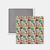 Sneeuwsvrucht | Fruit aardoppervlak 25 Magneet (Voorkant / Achterkant)
