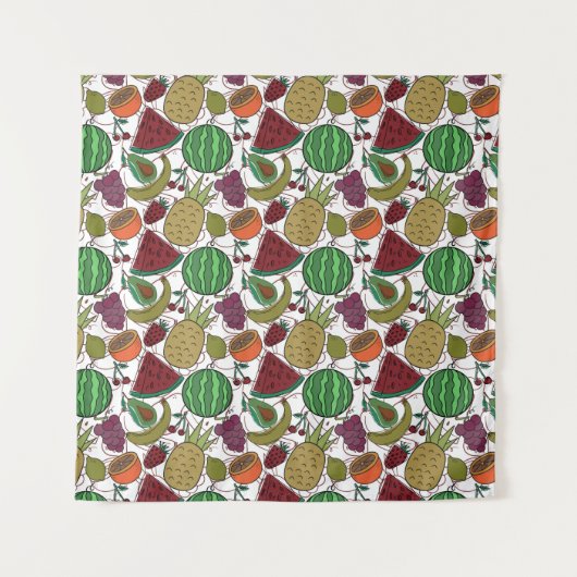 Sneeuwsvrucht | Fruit aardoppervlak 25 Wandkleed (Voorkant)