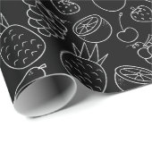 Sneeuwsvrucht | Fruit aardoppervlak 2 Cadeaupapier (Rol Hoek)