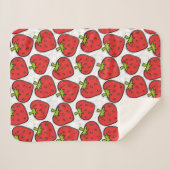 Sneeuwsvrucht | Fruit aardoppervlak 60 Sherpa Deken (Voorkant (horizontaal))